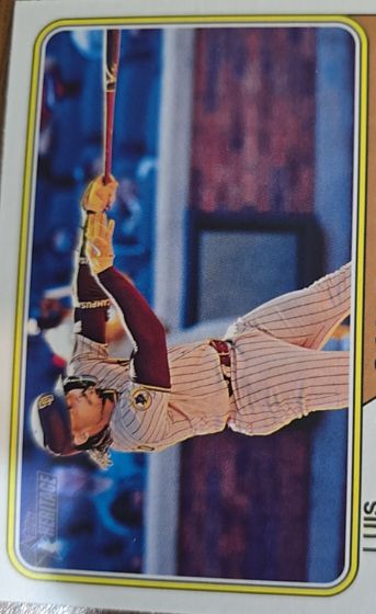 2023 Topps Heritage High Number #608 Luis Campusano — front