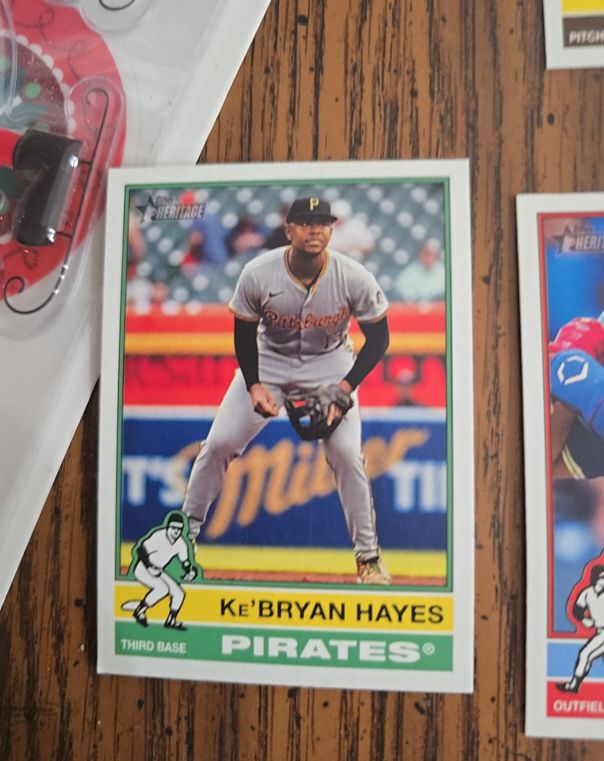 2025 Topps Heritage #360 Ke'Bryan Hayes — front