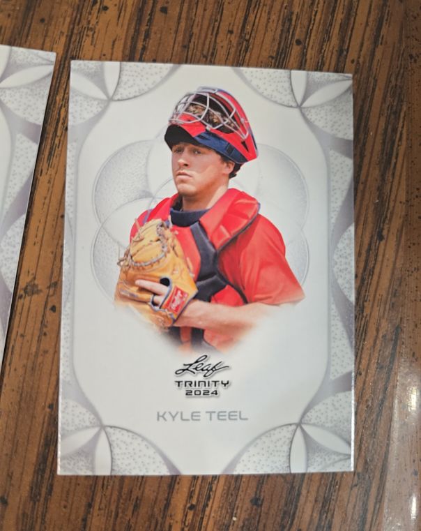 2024 Leaf Trinity #64 Kyle Teel — front