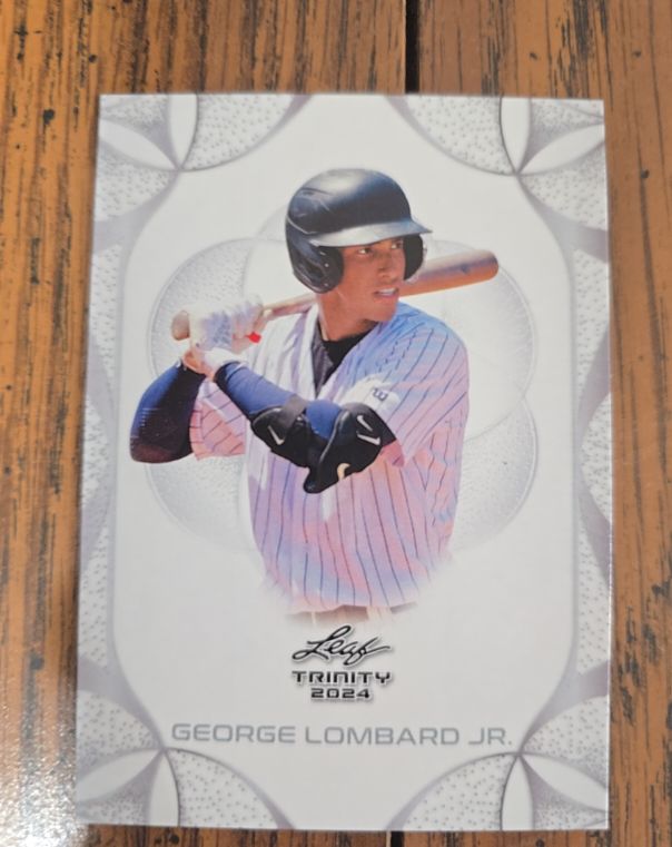 2024 Leaf Trinity George Lombard Jr. — front