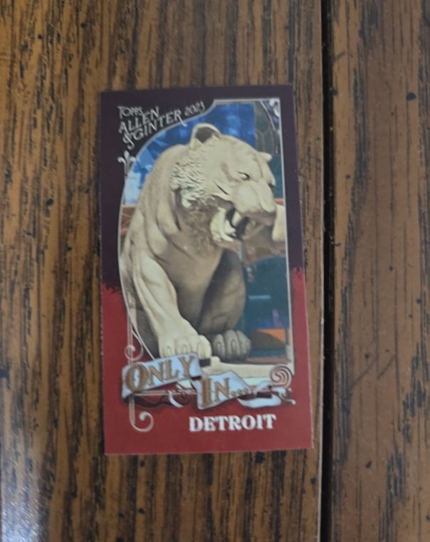 2023 Topps Allen and Ginter Mini Only In Detroit #OI-10 — front