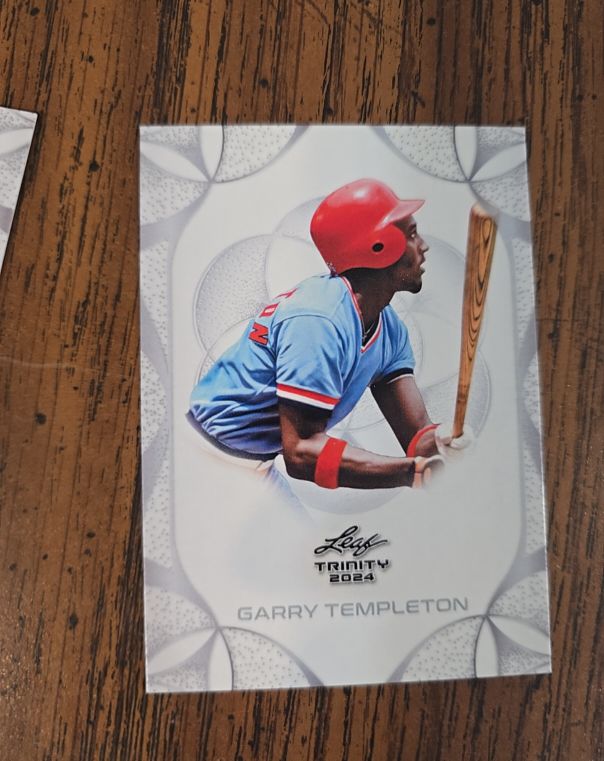 2024 Leaf Trinity #35 Garry Templeton — front