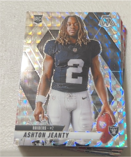 2025 Panini Mosaic #287 Ashton Jeanty — front
