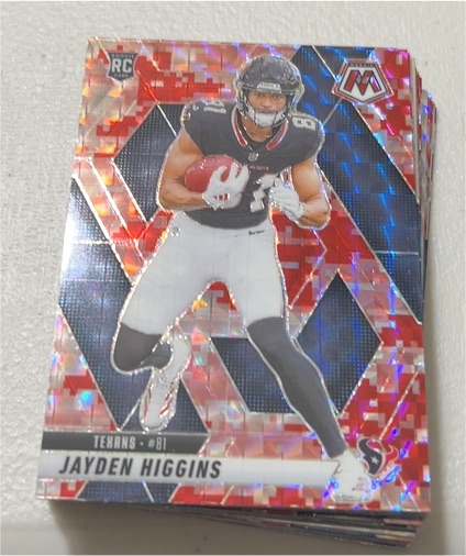 2025 Panini Mosaic #346 Jayden Higgins — front