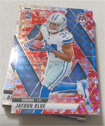 2021 Panini Mosaic #34 Jaydon Blue — front
