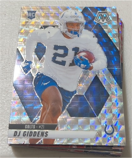 2025 Panini Mosaic #350 DJ Giddens — front