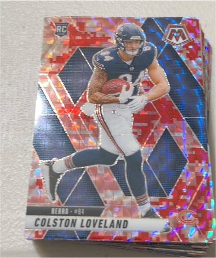 2025 Panini Mosaic #84 Colston Loveland — front