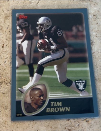 2003 Topps #53 Tim Brown — front