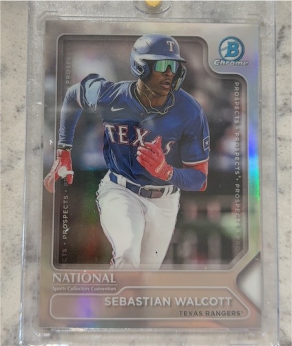 2025 Topps National Convention #TP-24 Sebastian Walcott — front
