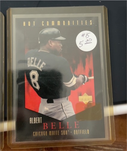 1997 Upper Deck Hot Commodities #HC12 Albert Belle — front
