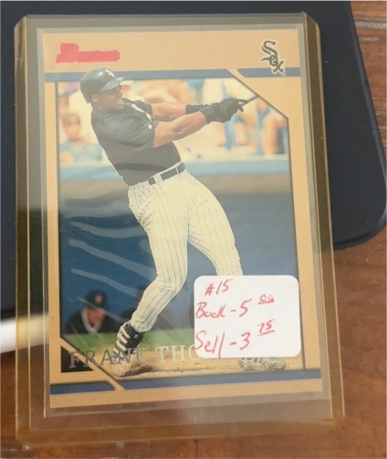 1990 Donruss #15 Frank Thomas — front