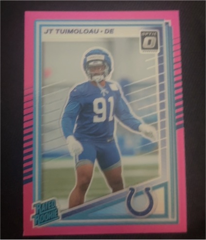 2025 Panini Donruss #398 JT Tuimoloau — front