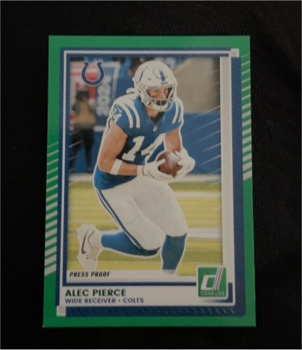 2025 Panini Donruss #243 Alec Pierce — front