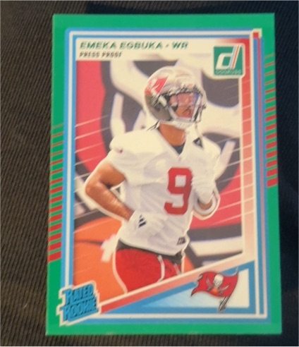 2025 Donruss #375 Emeka Egbuka — front