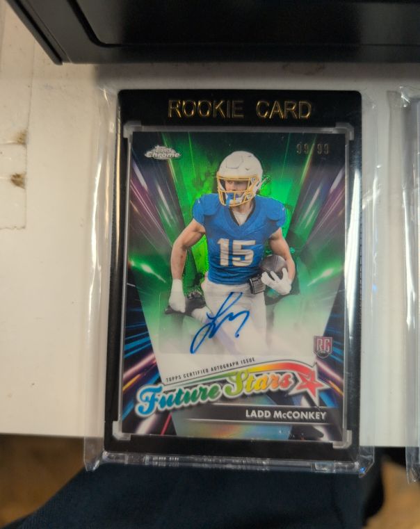 2024 Topps Chrome #FS-15 Ladd McConkey Future Stars — front