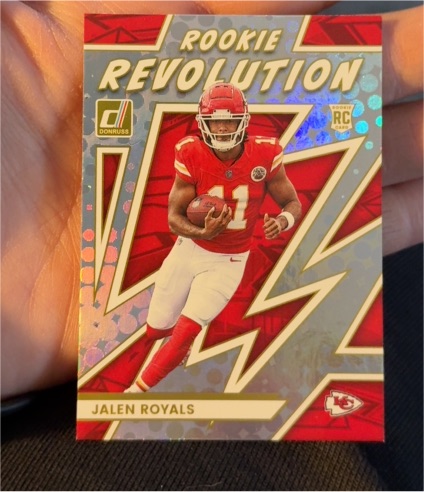 2025 Donruss Rookie Revolution #12 Jalen Royals — front