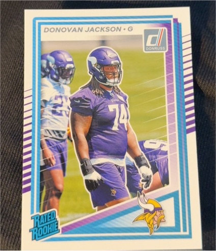 2025 Donruss #381 Donovan Jackson — front