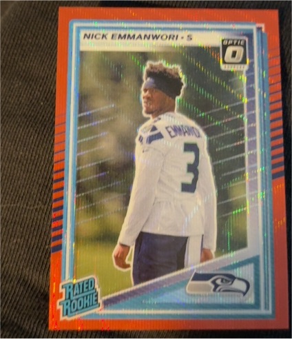 2025 Panini Donruss Optic #348 Nick Emmanwori — front