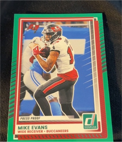 2025 Donruss #11 Mike Evans — front