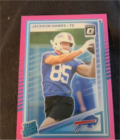 2025 Panini Donruss #357 Jackson Hawes Rated Rookie — front