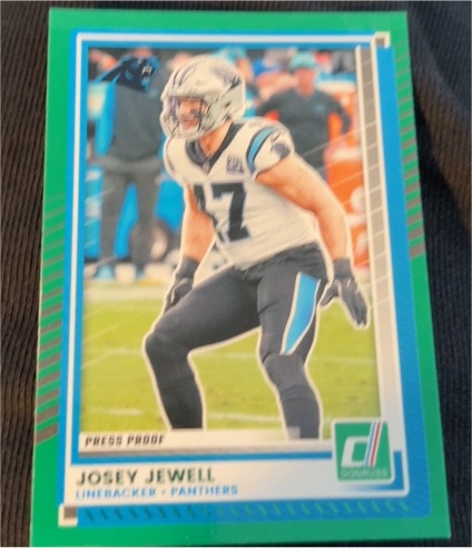 2025 Donruss #269 Josey Jewell Press Proof — front