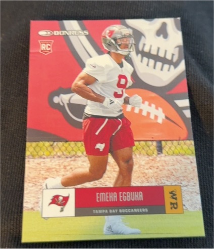 2025 Panini Donruss Retro #R05-EKU Emeka Egbuka — front