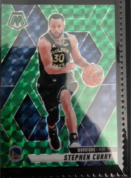 2024-25 Panini Mosaic #163 Stephen Curry — front