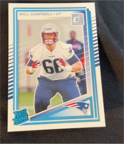 2025 Panini Donruss #345 Will Campbell — front