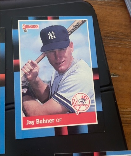 1988 Donruss #545 Jay Buhner — front