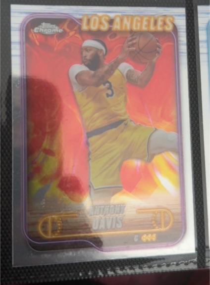 2024-25 Topps Chrome #86 Anthony Davis — front