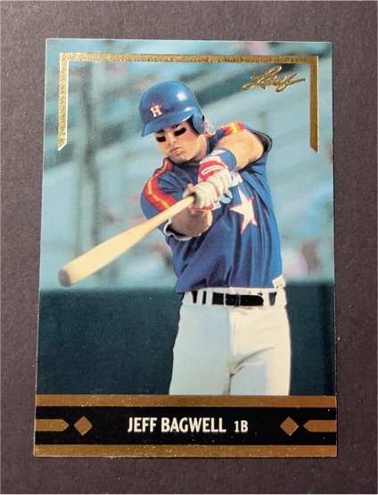 1991 Leaf Gold Rookies #BC14 Jeff Bagwell — front