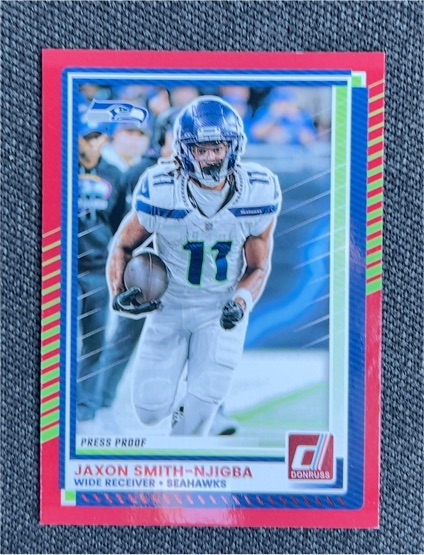 2025 Donruss #6 Jaxon Smith-Njigba — front