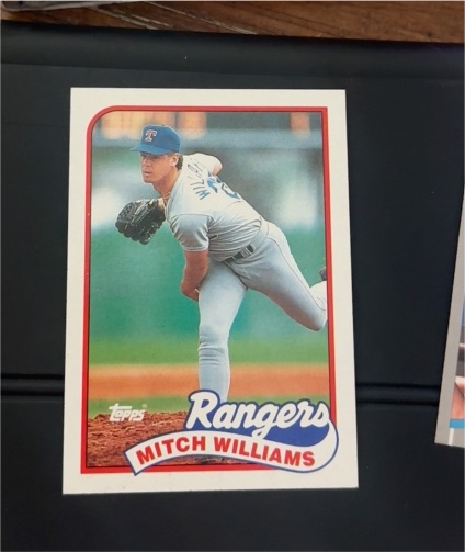 1989 Topps #411 Mitch Williams — front