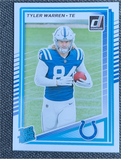 2025 Donruss #337 Tyler Warren — front