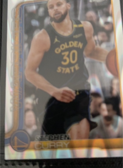2025-26 Topps Chrome #201 Stephen Curry — front
