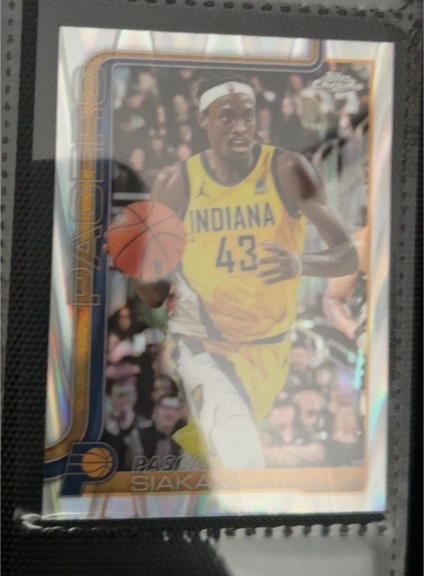 2025-26 Topps Chrome Basketball #1 Pascal Siakam — front