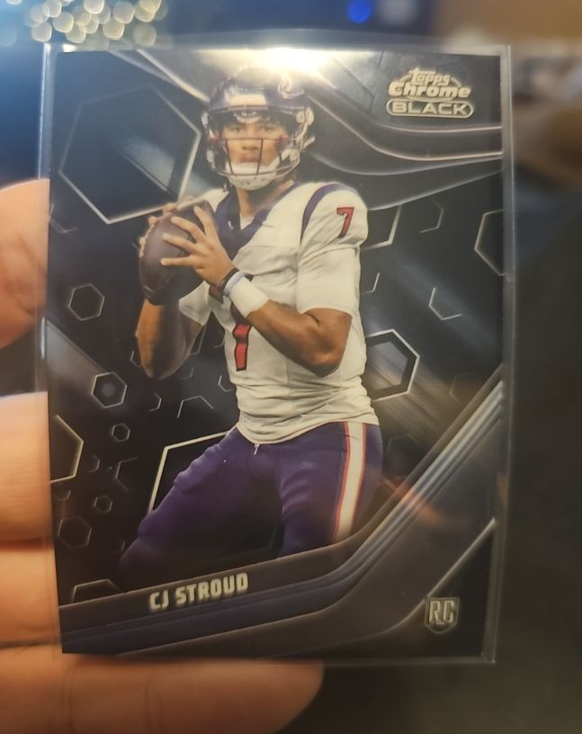 2023 Topps Composite - Topps Chrome Black #120 C.J. Stroud (RC) — front