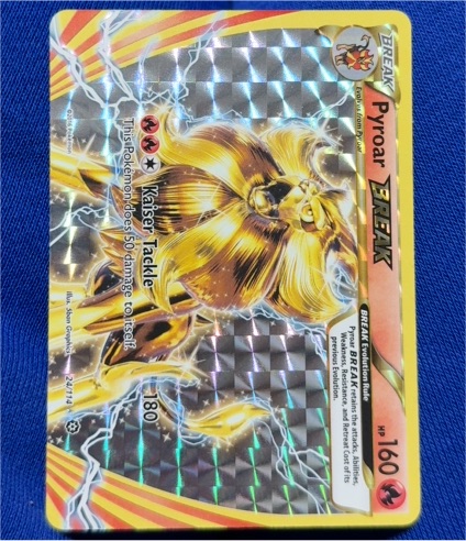 2016 Pokémon XY Steam Siege #24 Pyroar BREAK — front