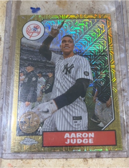 2022 Topps '87 Topps Silver Pack Chrome Series 2 #T87C2-84 Aaron Judge — front