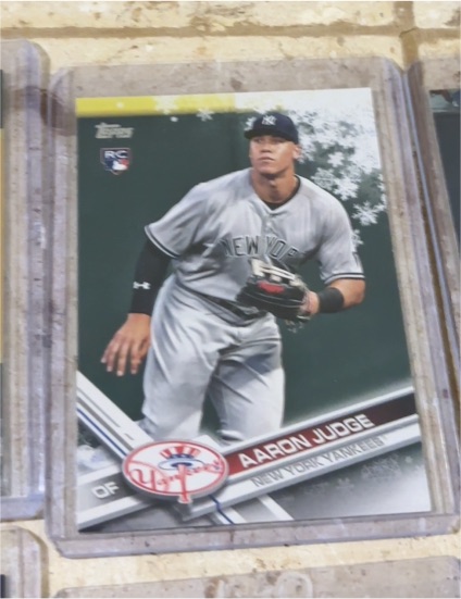 2017 Topps Holiday #HMW99 Aaron Judge — front