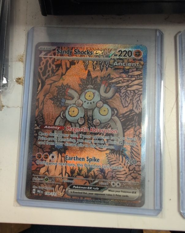 2024 Pokemon TCG Prismatic Evolutions #159 Sandy Shocks ex — front