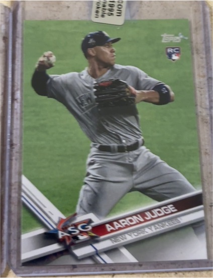 2017 Topps Update #US166 Aaron Judge — front