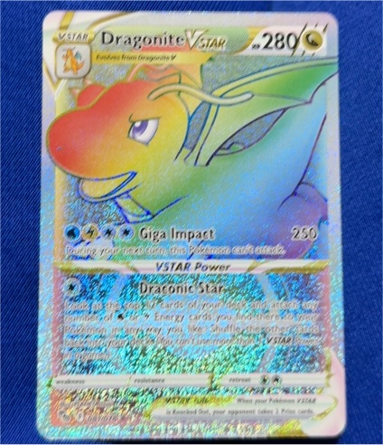 2022 Pokémon TCG Dragonite VSTAR 081/078 — front