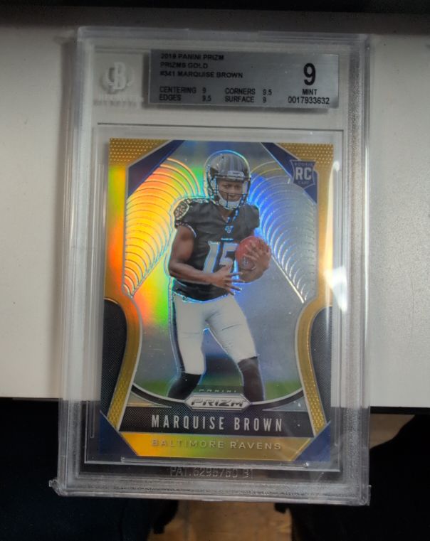 2019 Panini Prizm #341 Marquise Brown — front