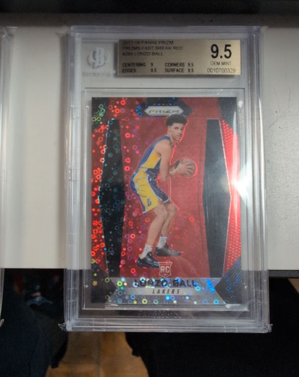 2017-18 Panini Prizm #289 Lonzo Ball — front