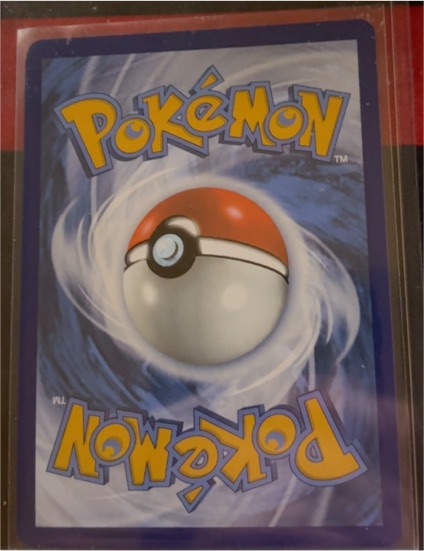 1999 Pokémon Base Set Card Back — front