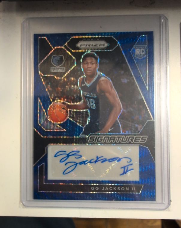 2023-24 Panini Prizm Rookie Signatures #RSI-GGJ GG Jackson II — front