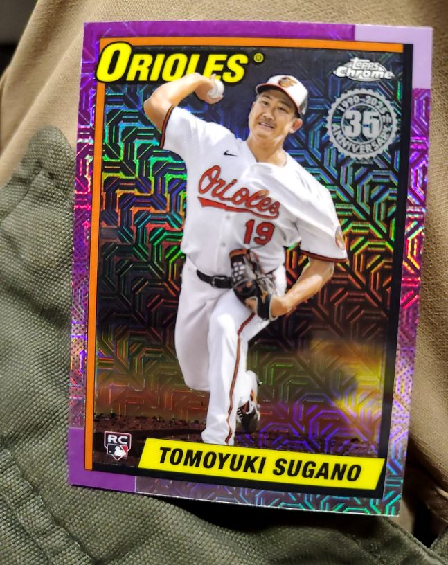 2025 Topps Update #U90C-45 Tomoyuki Sugano — front