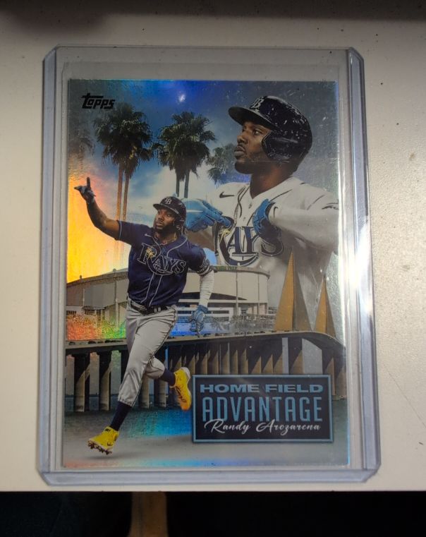 2024 Topps Series 1 Home Field Advantage #HFA-9 Randy Arozarena — front
