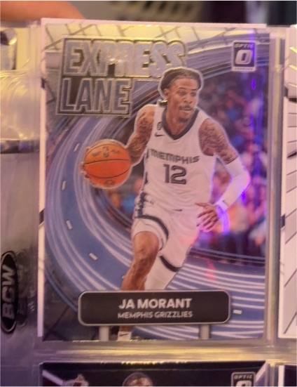 2022-23 Panini Donruss Optic Express Lane #1 Ja Morant — front